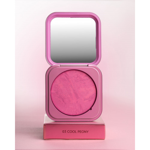 ZOLA Рум’яна Velvet Blush Glow 03 Прохолодна півонія Cool Peony