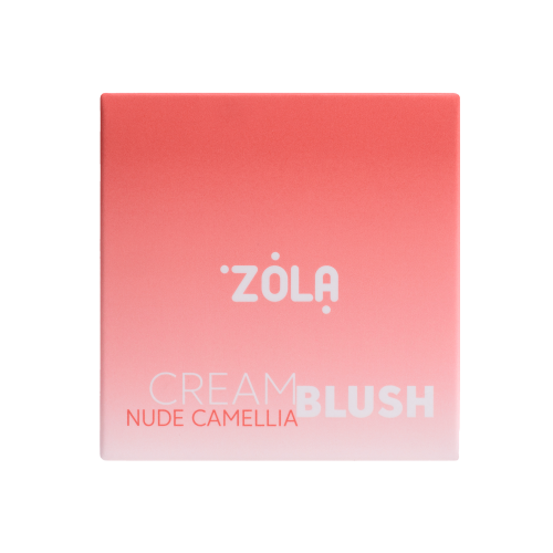 ZOLA Кремові рум'яна CREAM BLUSH NUDE CAMELLIA