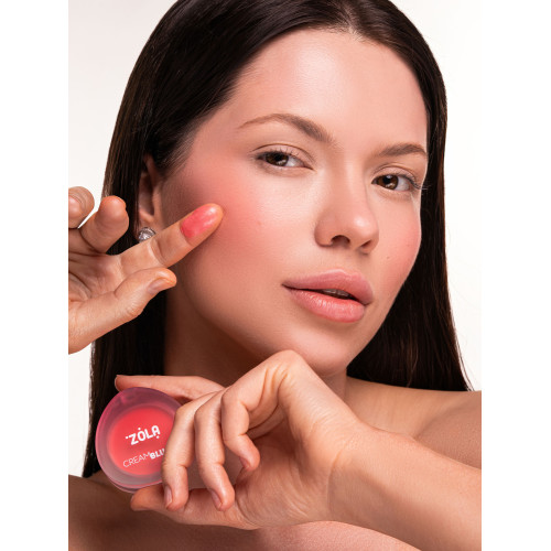 ZOLA Кремові рум'яна CREAM BLUSH CORAL POP