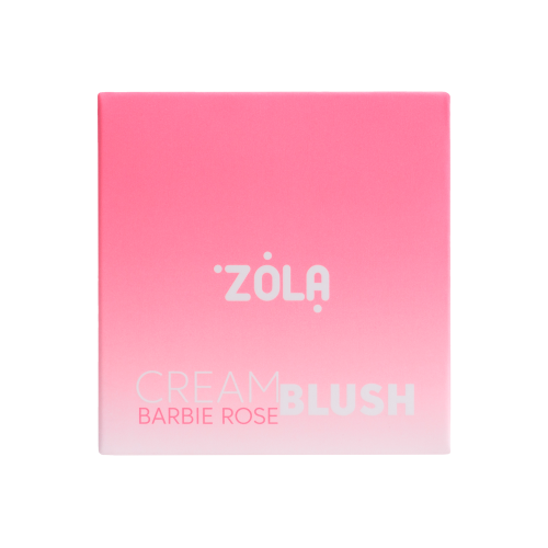 ZOLA Кремові рум'яна CREAM BLUSH BARBIE ROSE