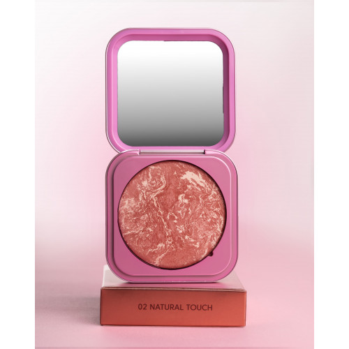 ZOLA Рум’яна Velvet Blush Glow 02 Природний дотик Natural Touch