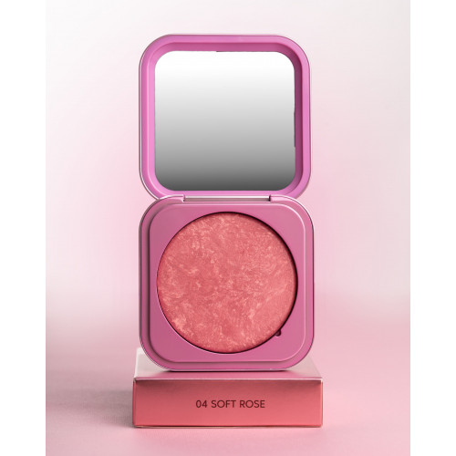 ZOLA Рум’яна Velvet Blush Glow 04 Ніжна троянда Soft Rose
