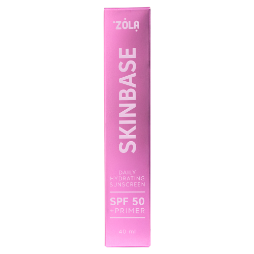  ZOLA SPF 50 SKINBASE Щоденний зволожувальний сонцезахисний крем 40 мл