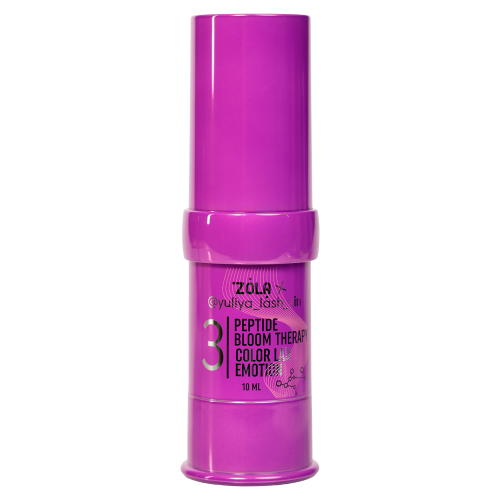 ZOLA x Yuliya Lash Vin COLOR LAB EMOTION Состав для ламинирования 03 PEPTIDE BLOOM THERAPY 10 мл