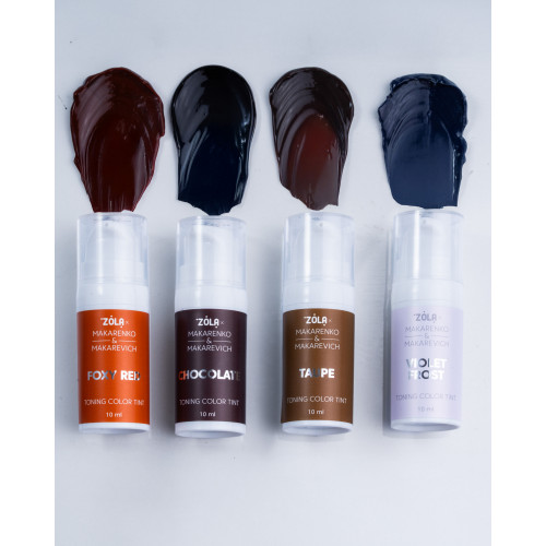 ZOLA x Makarenko x Makarevich Тонуюча фарба Toning Color Tint Chocolate 10 мл