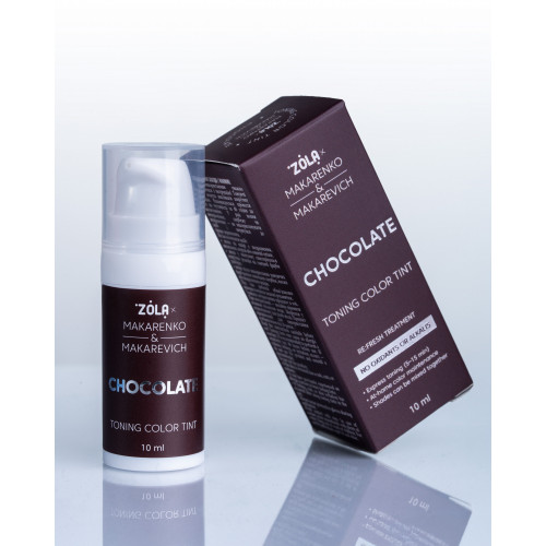 ZOLA x Makarenko x Makarevich Тонуюча фарба Toning Color Tint Chocolate 10 мл