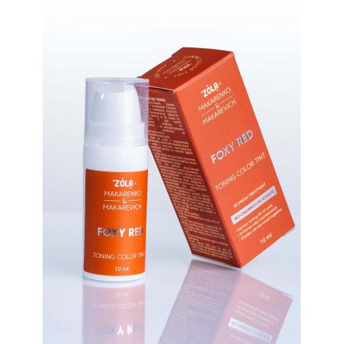 ZOLA x Makarenko x Makarevich Тонуюча фарба Toning Color Tint Foxy Red 10 мл