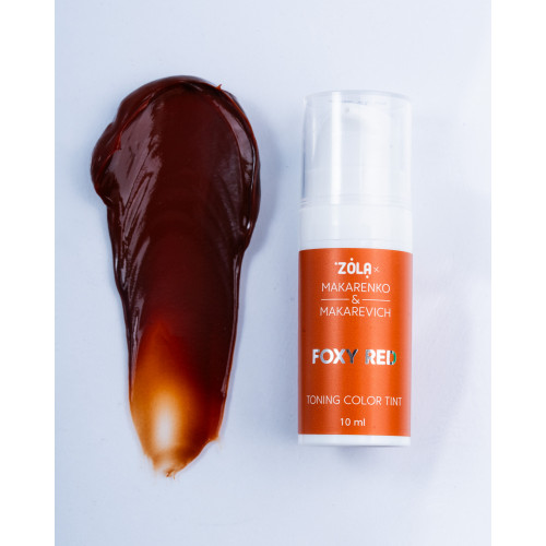 ZOLA x Makarenko x Makarevich Тонуюча фарба Toning Color Tint Foxy Red 10 мл
