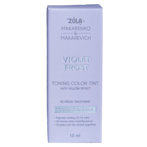 ZOLA x Makarenko x Makarevich Тонуюча фарба Toning Color Tint Violet Frost 10 мл