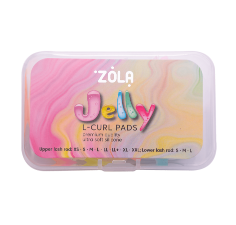 ZOLA Валики для ламінування Jelly L-Curl для верхніх і нижніх вій
