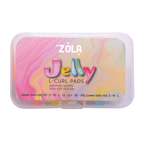 ZOLA Валики для ламінування Jelly L-Curl для верхніх і нижніх вій