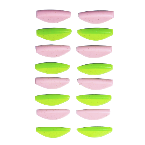 ZOLA Валики для ламінування Round Curl Pink & Green (S, S1, M, M1, L, L1, XL, XL1)