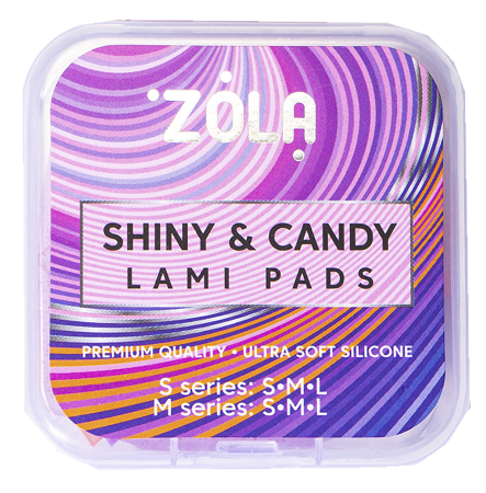 ZOLA Валики для ламінування Shiny & Candy Lami Pads (S series -S, M, L, M series -S, M, L)