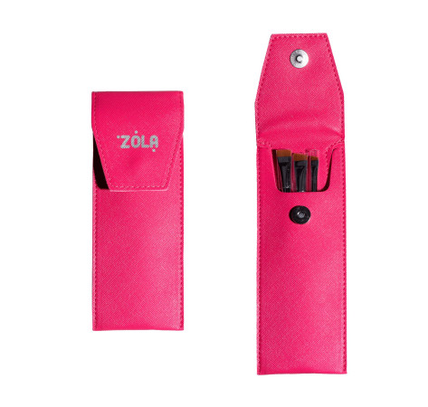 ZOLA Чохол для пензлів Малиновий