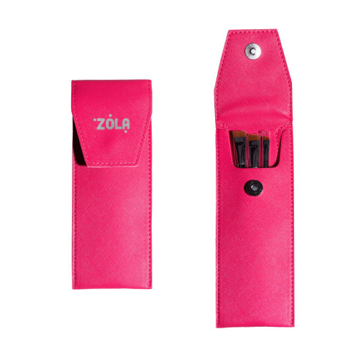 ZOLA Чохол для пензлів Малиновий
