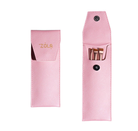 ZOLA Чохол для пензлів Світло-рожевий