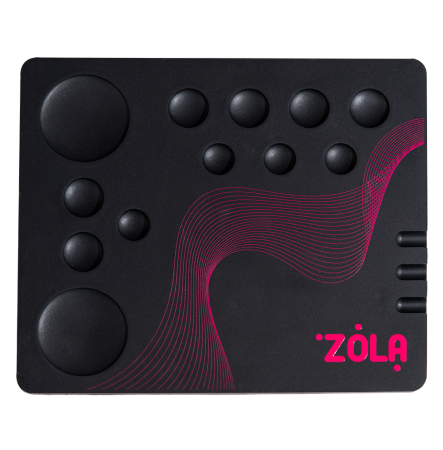 ZOLA Килимок силіконовий Mixing Pad (Чорний)