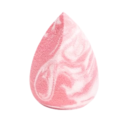 ZOLA Спонж супер мягкий бело-розовый со скосом