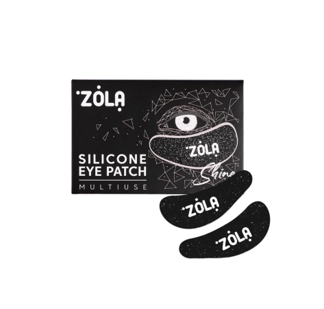 Zola Патчі силіконові багаторазові чорні, 1 пара