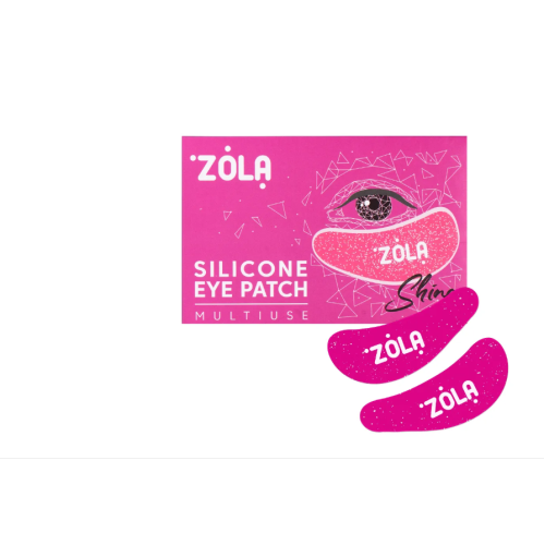Zola Патчі силіконові багаторазові малинові, 1 пара