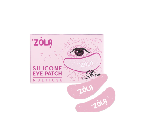 Zola Патчі силіконові багаторазові рожеві, 1 пара