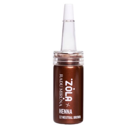 ZOLA x RADU MIRUNA Хна професійна для брів 10 г 12 NEUTRAL BROWN